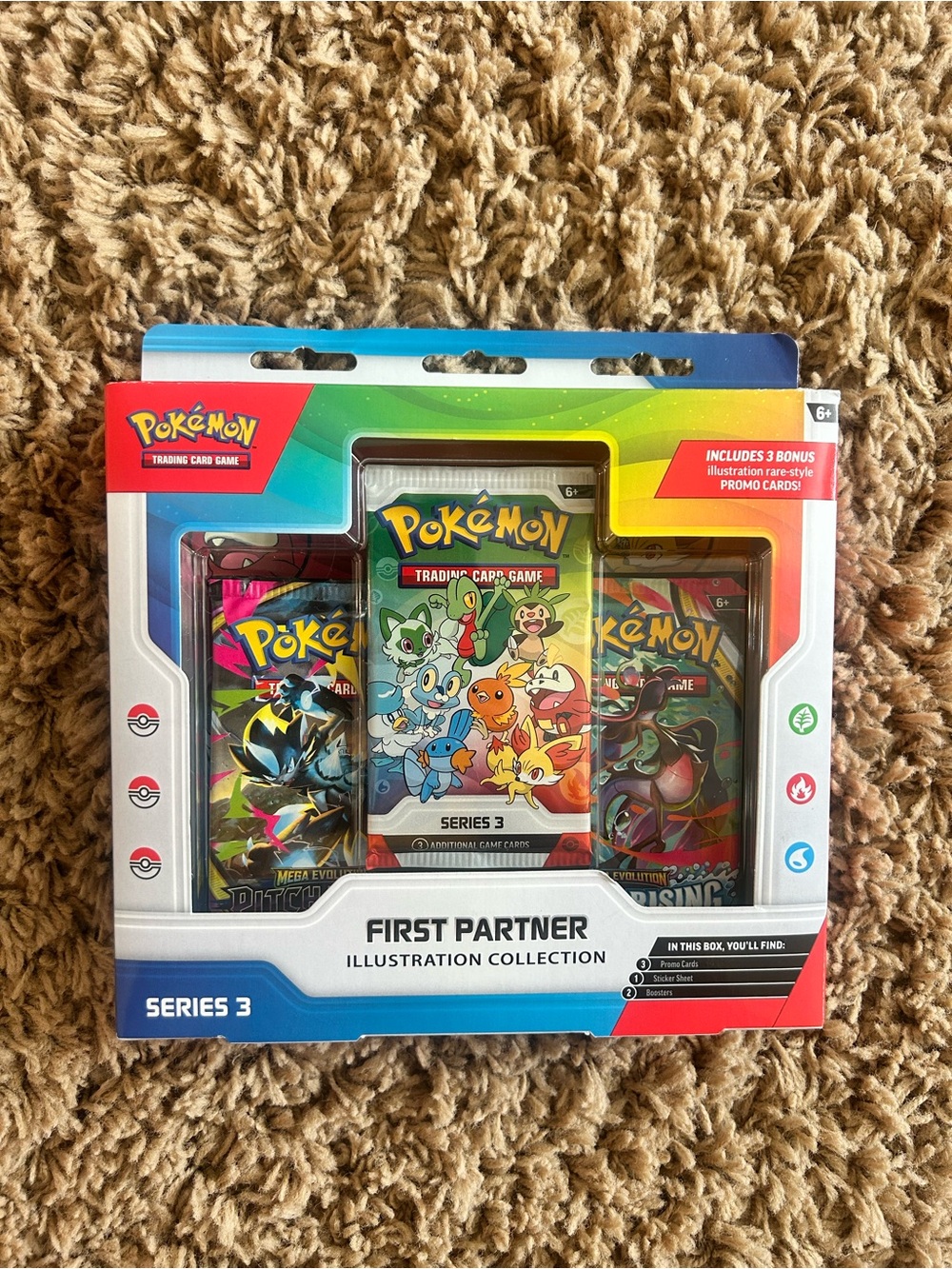 Pokémon first partner illustration collection series 3 pitch black-chaos rising